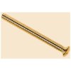 Dencon 1138B10NB Brass Switch/Socket Plate Screws 3.5 x 38mm (Pack of 10)