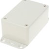 ABS enclosure, (L x W x H) 85 x 56 x 39 mm, light gray (RAL 7035), IP54, 1591LF2SGY