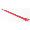 Cable tie, releasable, PA/PP, (L x W) 200 x 12.5 mm, bundle-Ø 60 mm, red, -40 to 85 °C, 130-00014, package with 10 pieces