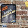 AMOS Compiler - Amiga Box Artwork on Rustic - Metal Sign