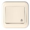 Liza Przycisk /Światło/ Podświetlany Beżowy 1Wpt-5L