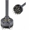 C & K Switches A40315RNZQ Rotary-Switch A Series Przełącznik obrotowy 125 V/AC, 125 V/DC 2.5 A Pozycje przełączenia 3 1