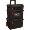 Sealey AP890 Heavy-Duty Mobile Storage System Set 3pc