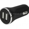 Ładowarka sam. 2x USB ( max 3,1A ) czarna