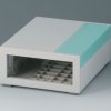ABS enclosure, (L x W x H) 130 x 185 x 74 mm, gray white (RAL 9002), IP40, B2213005