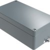 Aluminum EX enclosure, (L x W x H) 220 x 120 x 81 mm, gray (RAL 7001), IP66, 251222080