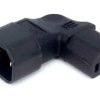 Kątowy adapter zasilania IEC 320 C14 do C13