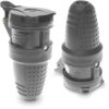Gniazdo Przenośne 10/16A Z/U 230V Uni-Schuko Ip44 Czarne Gn-60H