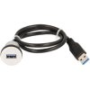Schlegel RRJ_USB3 USB 3.0 Socket A to Plug A 1 piece Fast Data Transfer