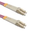 Qoltec Patchcord światłowodowy LC/UPC - LC/UPC Multimode 50/125 OM4 Duplex 5m