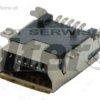 Gniazdo miniUSB 5pin typ B SMD