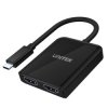 Adapter USB-C na 2xHDMI 2.0 4K 60Hz UNITEK V1408A