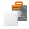 Łącznik 1 gang intermediate white VIDEX BINERA