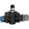 Choke check valve, -0.95-10 bar, 109959
