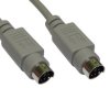 RS PRO Kabel PS/2 Szarydł.: 2 m Polichlorek winylu