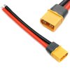 XT60 wtyk męski wtyczka z przewodami AWG12 10cm