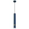 Lampa Wisząca Joker Navy Blue/Gold 1Xgu10 Mlp7725 Milagro