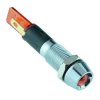 Red LED 8mm Recessed Metal Panel Indicator 12V