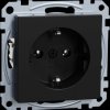 MEG2301-0403 System M protective contact socket - type F Ocean Plastic black
