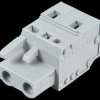 231-202/026-000 Female multipoint connector, 2-pin, RM 7.5 mm