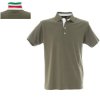 RICCIONE ARMY GREEN POLO M/CORTA
