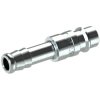 Insertion grommet, L 48 mm, 35 bar, steel, galvanized, for jacks, 107542