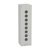 Obudowa uniwersalna Metal Harmony XAP 85 mm 77 mm wys. zew. 310 mm Schneider Electric IP65 IK06 Jasnoszary