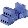 Finder 94.82 Relay Socket 29.5x23x71.3mm blue DIN Rail mount screw terminals