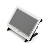 Obudowa do Raspberry Pi i ekranu LCD TFT 5'' GPIO - czarno-biała - Waveshare 11188