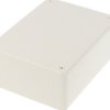 ABS enclosure, (L x W x H) 110 x 82 x 44 mm, light gray (RAL 7035), IP54, 1591SGY