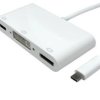 Adapter, do wyświetlaczy: 1, USB C, USB 3.1, DisplayPort, HDMI, VGA