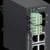 83.040.0003.0 Switch, 4-port, Fast Ethernet, SFP, rail mounting