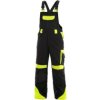 Spodnie cxs ogrodniczki sirius brighton czarno-żółte rozm.48