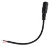 Gniazdo DC 5.5x2.1 proste z przewodem 11mm. głębokie do LED