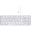 Perixx 11960 Keyboard German QWERTZ White USB