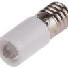 Lampka kontrolna Biały 24V ac/dc E10 LED średnica 10mm długość 25.25mm