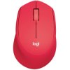 Logitech 910-004911 M330 Silent Plus Mouse Red Optical 3 Buttons 1000 dpi