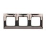 SIMON54 stal metal DR3/67 Ramka 3-krotna