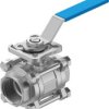 Zawór kulowy 38mm korpus ze stali nierdzewnej NPT 1 1/2 NPTcal Festo