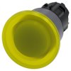 SIRIUS ACT, PRZYCISK GRZYBKOWY PODŚWIETLANY, 22MM, ŻÓŁTY, 40MM, ODBL. PRZEZ POCIĄGNIĘCIE - 3SU1031-1BA30-0AA0