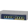Switch Netgear MS108UP-100EUS 8p PoE 230W (PoE+: 4p PoE++: 4p) Unmanaged Multigigabit