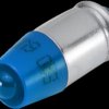 LED lamp, MG/T1 3/4, 12 V (DC), 12 V (AC), blue, 10-2J09.1066