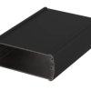 Aluminum enclosure kit, (L x W x H) 108 x 150 x 42 mm, black, IP65, 84046150.HMT1