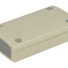 Obudowa; do przyrządów; G431; ABS; 90mm; 50mm; 24mm; IP54; jasnoszary; zaślepki ciemnoszare ABS; Gainta; RoHS