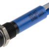 Lampka kontrolna do montażu panelowego 12V dc, niebieska 8mm LED Końcówka lutownicza RS PRO
