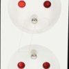 WIFIP141EWT Switchable Wi-Fi socket outlet, 2-gang, FR version