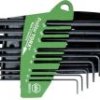 Wiha TORX wewnętrzny Zestaw kluczy trzpieniowych T 5, T 6, T 7, T 8, T 9, T 10, T 15, T 20, T 25, T 27, T 30, T 40, T 50