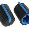Pokrętło potencjometru oś: 6mm średnica: 11.5mm Kształt D TPE/PP Czarny Sifam