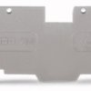 End/Intermediate plate for terminal block, 769-305