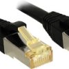 kabel LAN LINDY 47311, 1 szt., RJ45, CAT 6a (CAT 7), S/FTP, 5.00 m, czarny